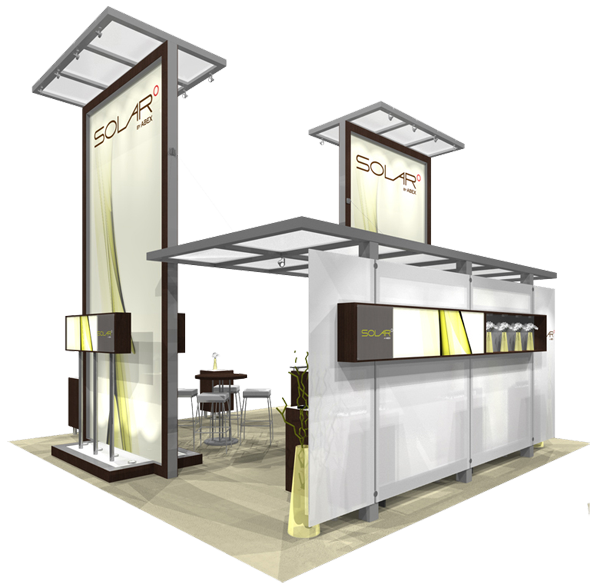 DBX Kurdistan Expo booth design